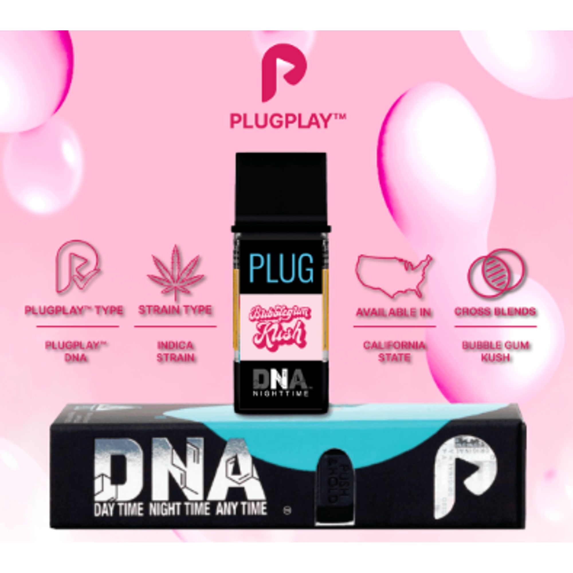 BUBBLEGUM KUSH 1G POD N2