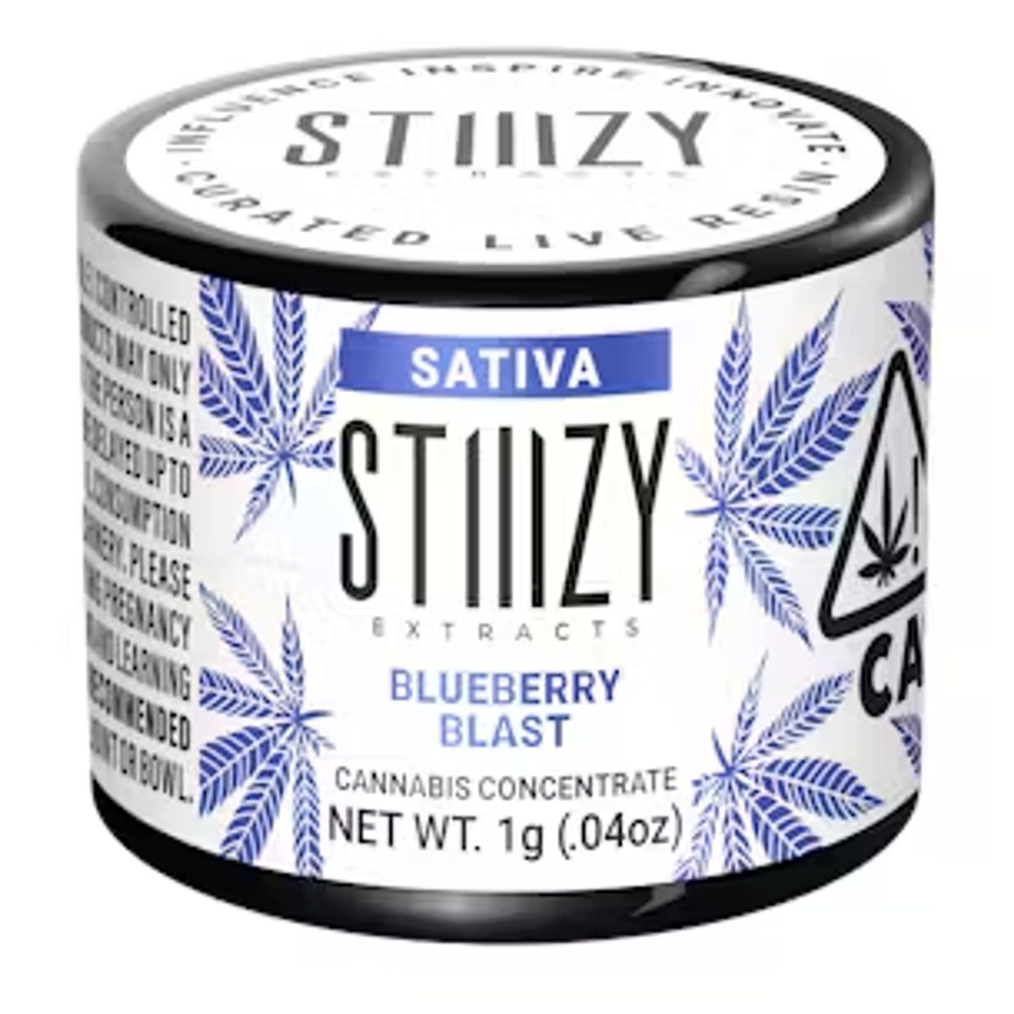 curated live resin blueberry blast sauce 1g