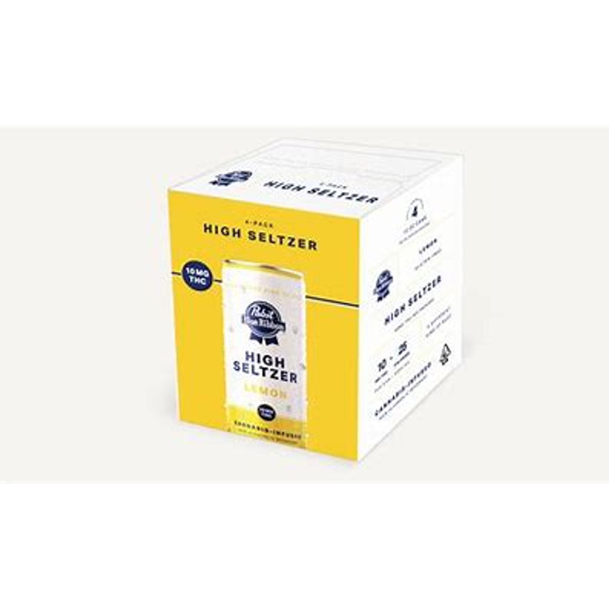 HIGH SELTZER LEMON 4PK 40 MG