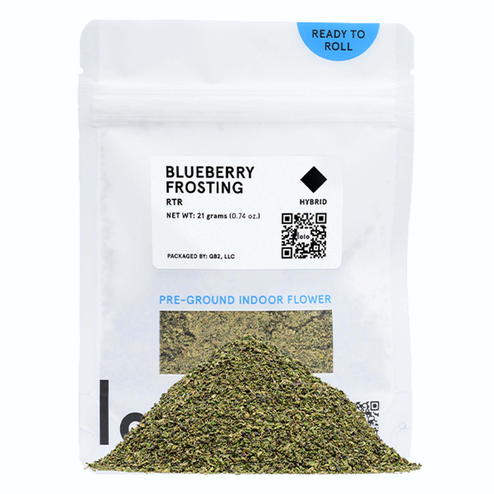 LOLO - INDOOR SHAKE - BLUEBERRY FROSTING - 21G