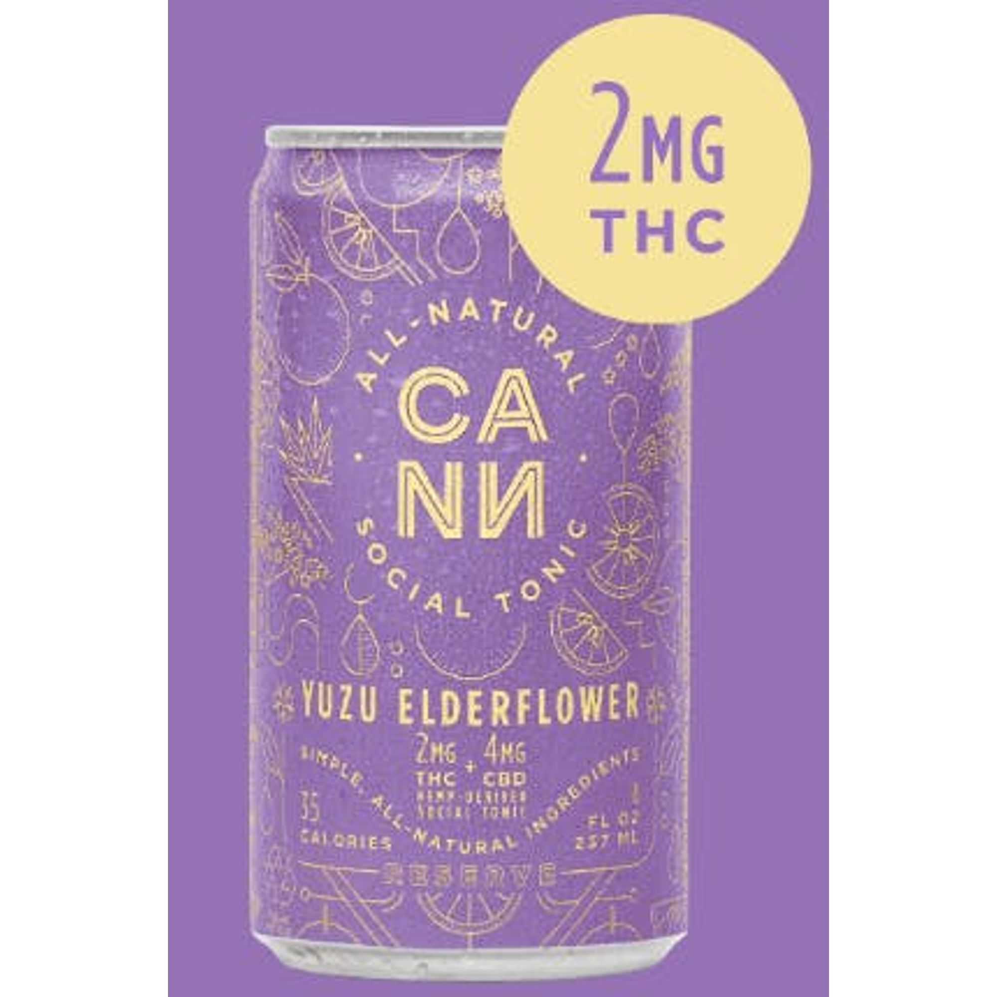 HI BOY YUZU ELDERFLOWER BEVERAGES 4PK