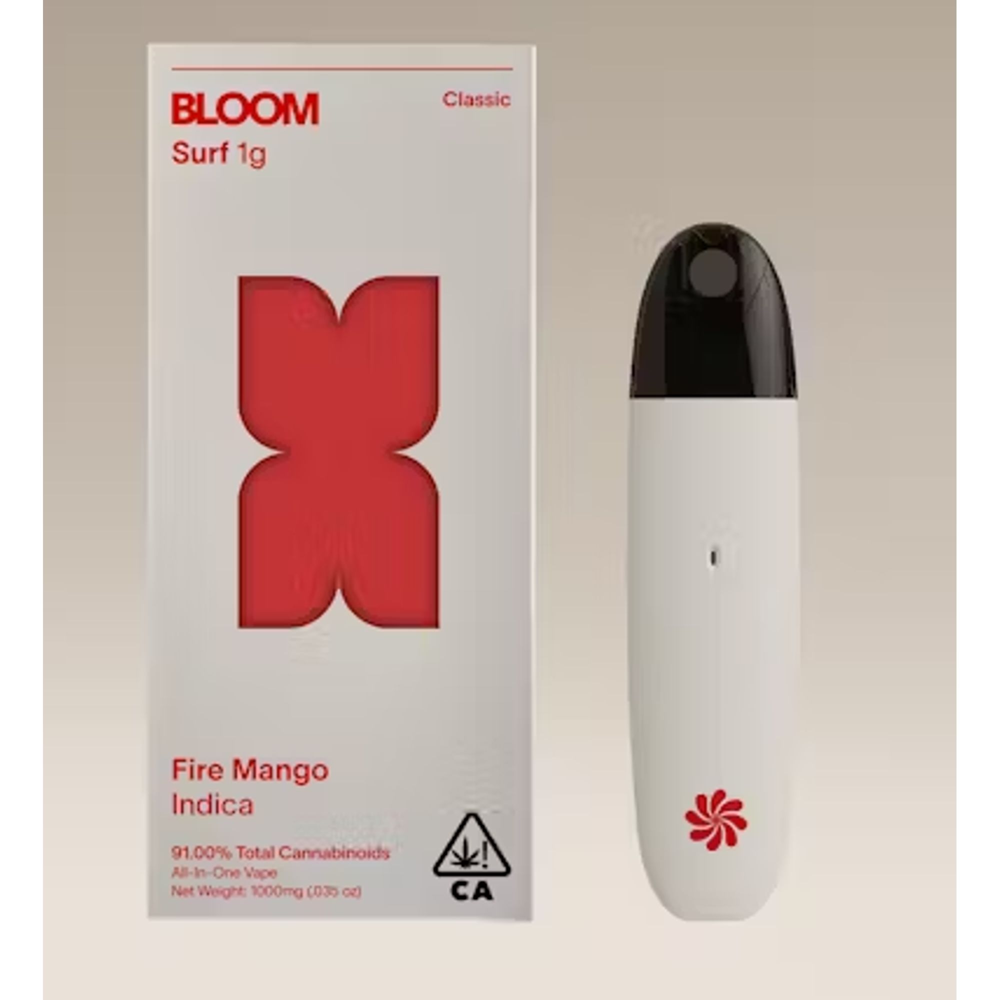 fire mango surf disposable 1g C3