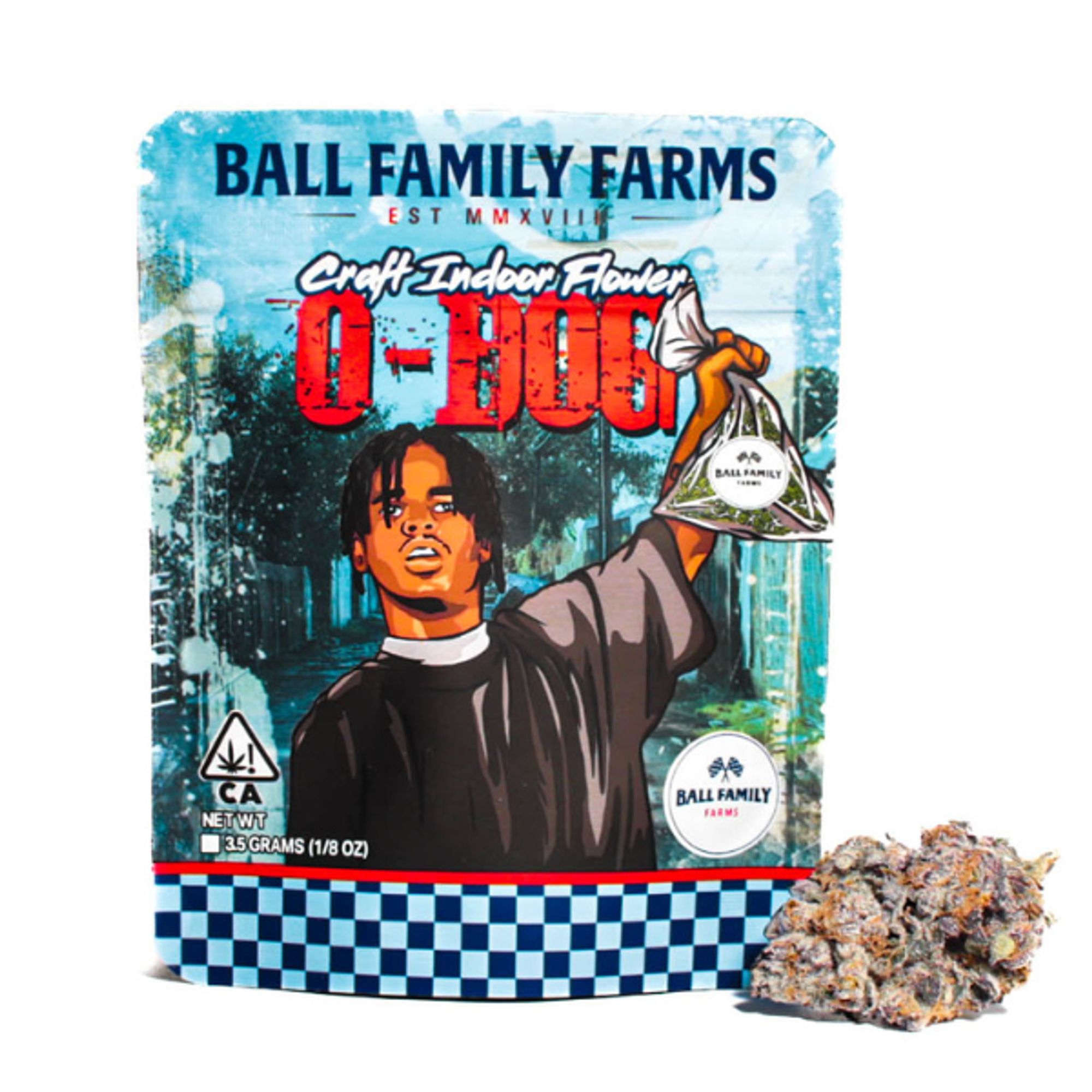KB - BALL FAMILY FARMS - INDOOR FLOWER - O DOG - 4G