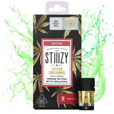stiiizy live resin liquid diamond pods
