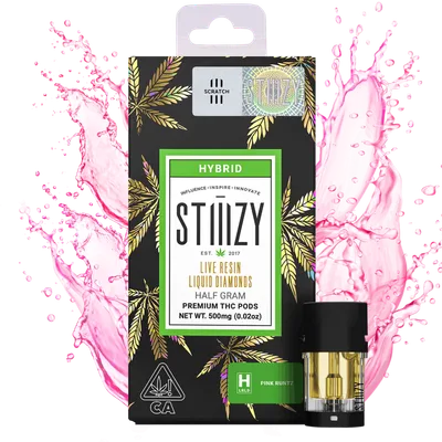 stiiizy live resin liquid diamond pods