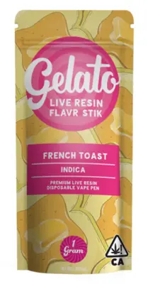 live resin french toast disposable 1g P1
