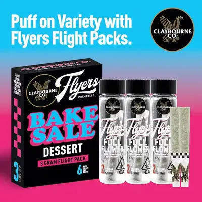 FLYERS BAKE SALE 6PK PRE-ROLLS F1