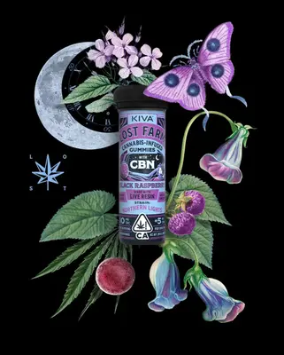 BLACK RASPBERRY LIVE RESIN CBN 10:5 GUMMIES B5