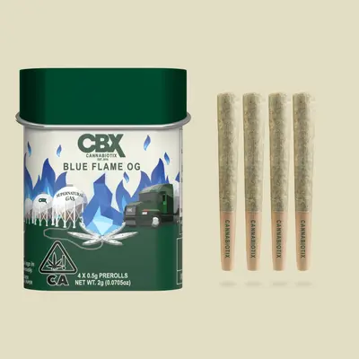BLUE FLAME OG PRE-ROLLS 4PK N3