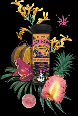 PINK PINEAPPLE LIVE ROSIN GUMMIES O3