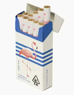GOOD SMOKES CLASSIC INDICA PRE-ROLLS 10PK D8