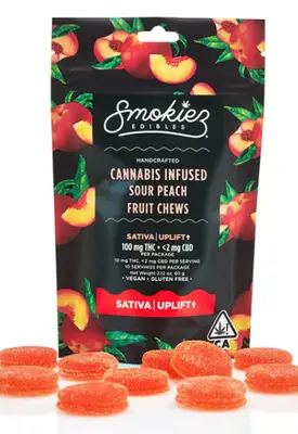 SOUR PEACH FRUIT CHEWS O2