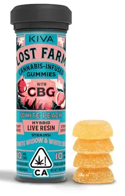 LIVE ROSIN WHITE PEACH GUMMIES A4