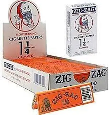 ZIG ZAG PAPERS ( WHITE ) D7