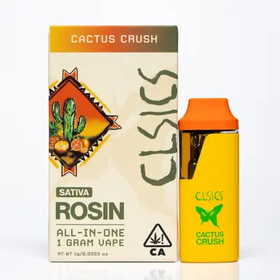 LIVE ROSIN CACTUS CRUSH DISPOSABLE 1G N5