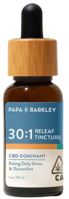 PAPA & BARKLEY - CBD TINCTURE - 30ML 30:1 CBD THC TINCTURE RELEAF - 30ML