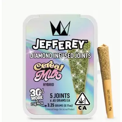 WEST COAST CURE - INFUSED PREROLL MULTIPACK - CEREAL MILK - 3.25G