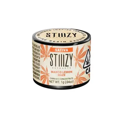 STIIIZY - Live Resin Badder - Mango Lemon Haze - 1g