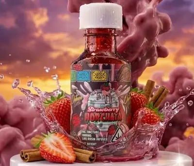 LIVE ROSIN STRAWBERRY HORCHATA 1000MG TINCTURE