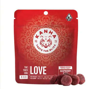 NANO LOVE RASPBERRY ROSE 2:1:1 GUMMIES S2