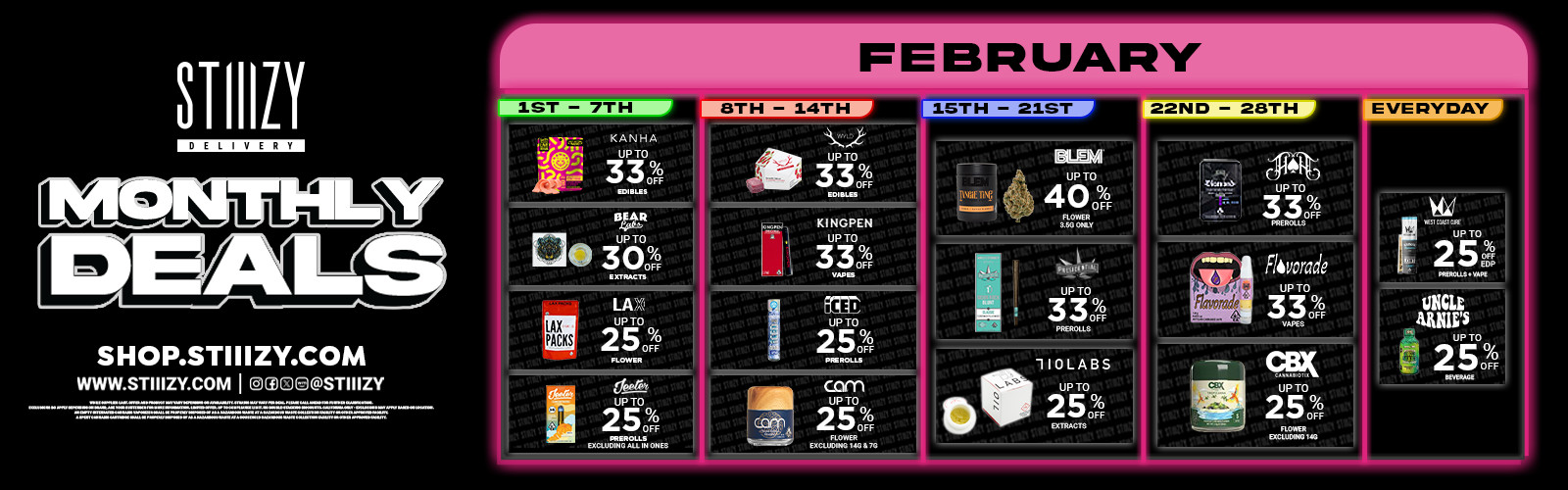 Q1 February Deals 