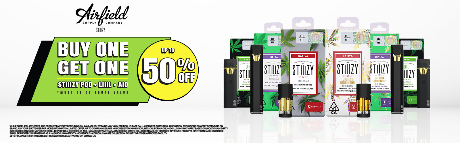 BOGO 50% OFF Vapes