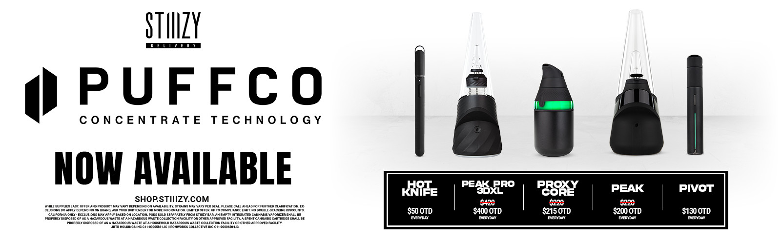 Puffco Now Available