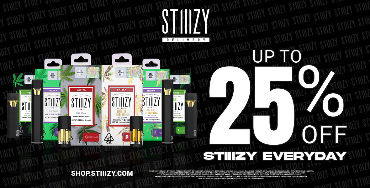 25% off STIIIZY