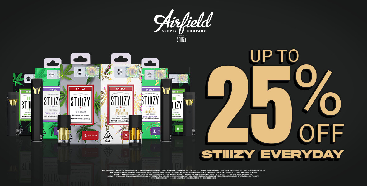 25% Off STIIIZY
