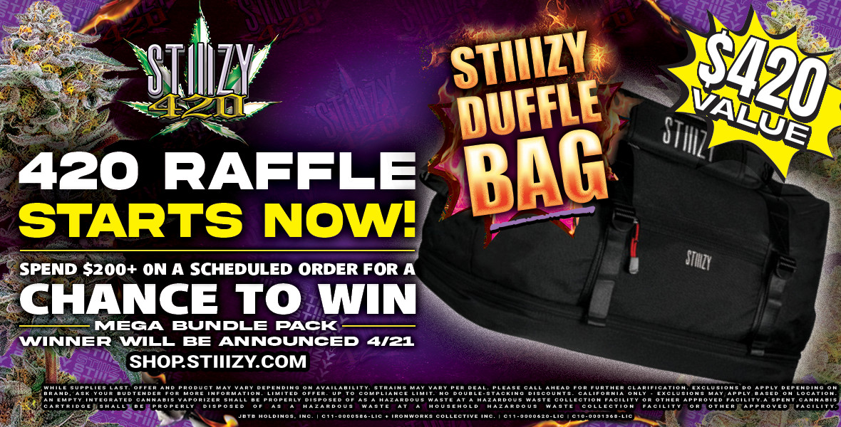 Duffle Bag 420 Raffle