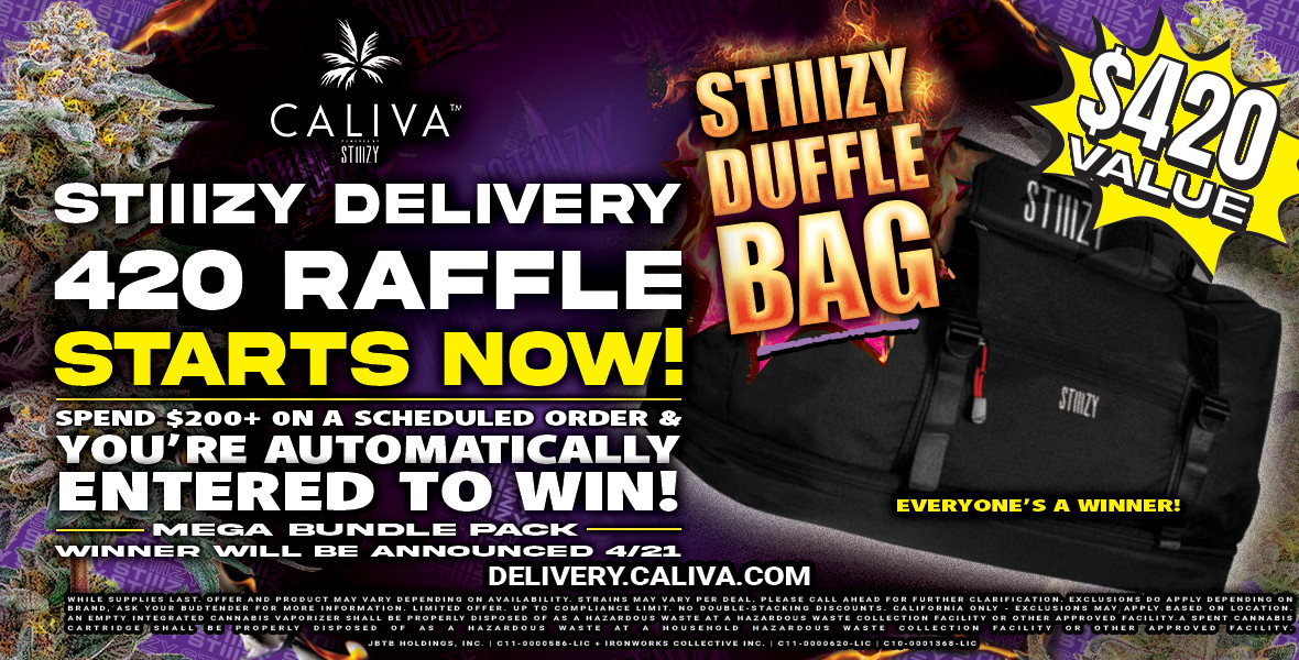 420 Duffle Bag Raffle
